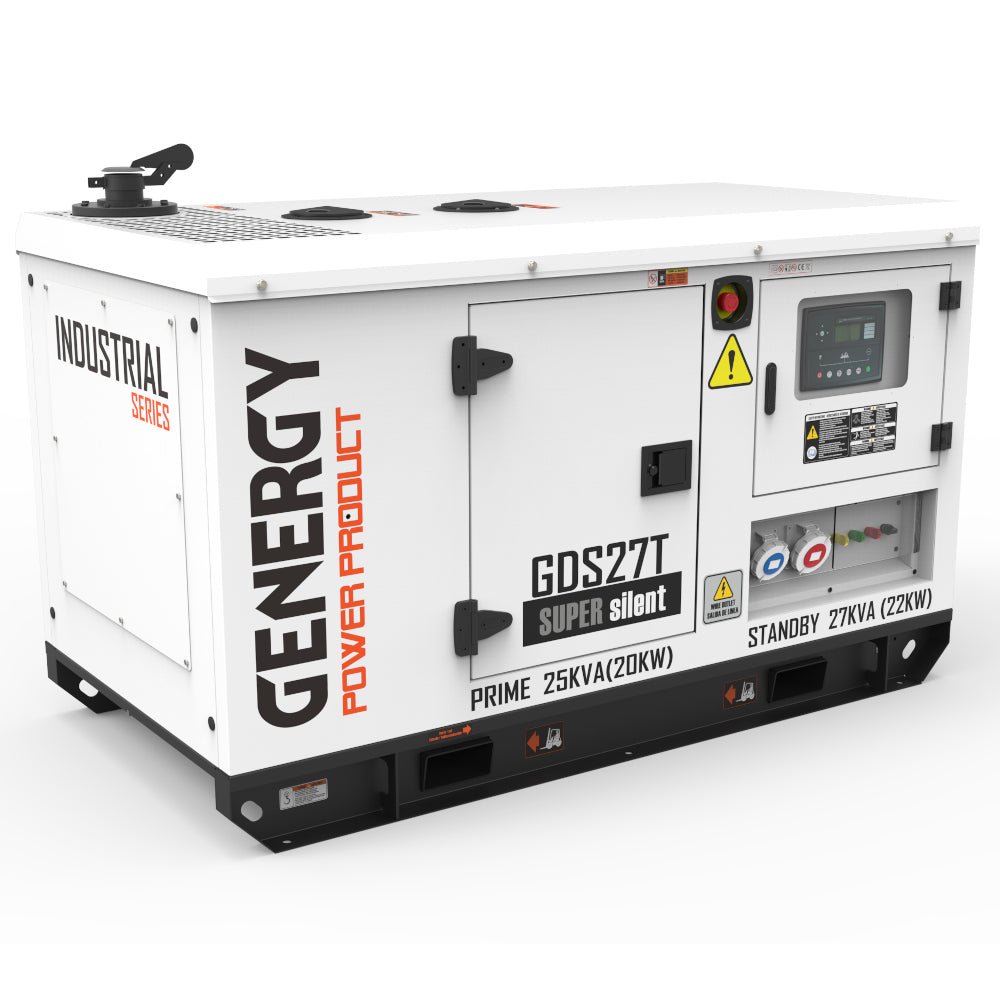 Genergy GDS27T 27 kVA – Groupe électrogène diesel - MK SELLER EU