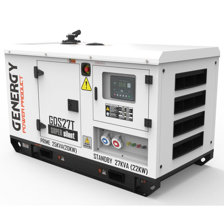 Genergy GDS27T 27 kVA – Groupe électrogène diesel - MK SELLER EU