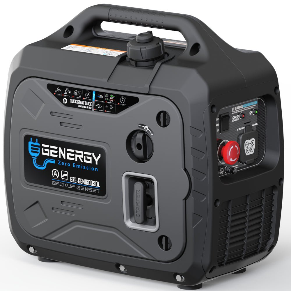 Genergy GEN - 1600 - SOL 1600 W – Générateur de secours solaire (hybride solaire) - MK SELLER EU