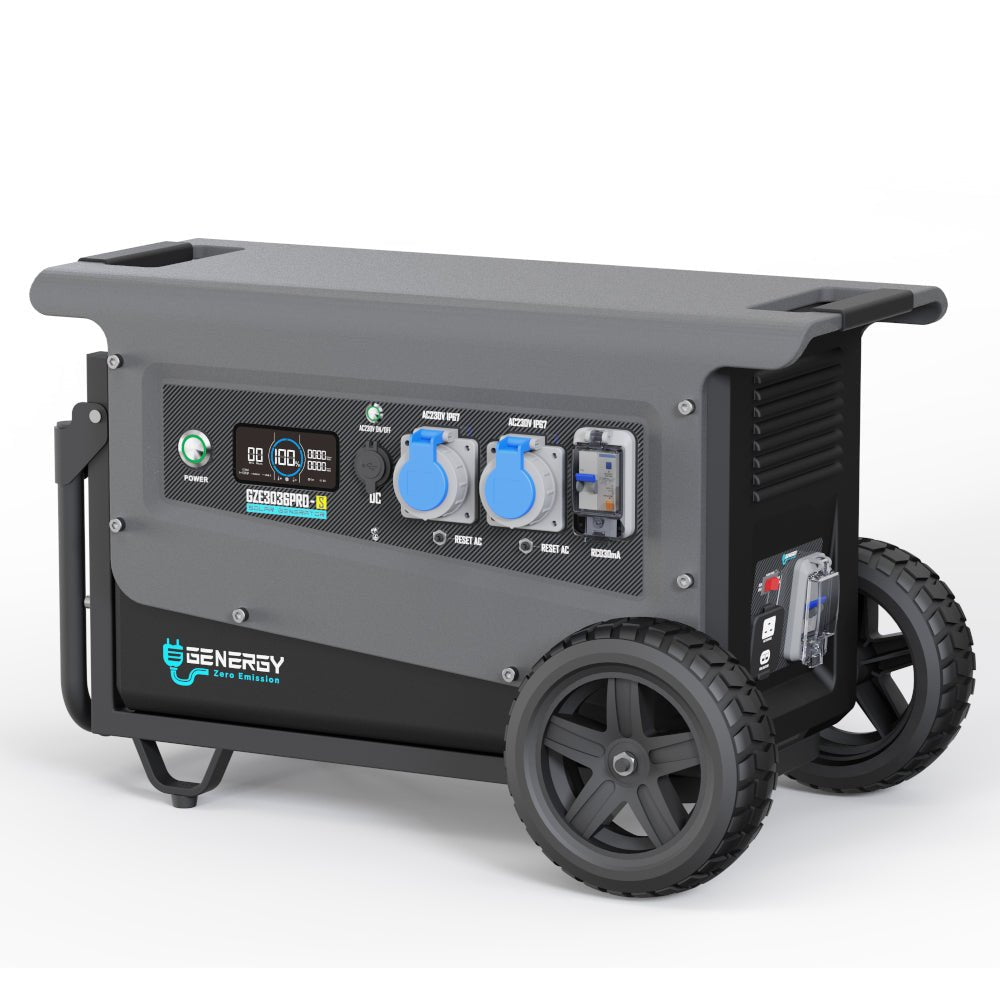 Genergy GZE - 3036 - PRO - S 3072 Wh / 3600 W – Station d'énergie portable - MK SELLER EU
