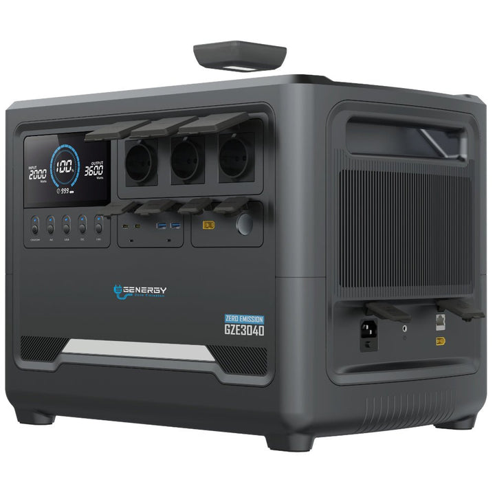 Genergy GZE - 3040 3072 Wh / 4000 W – Station d'énergie portable - MK SELLER EU