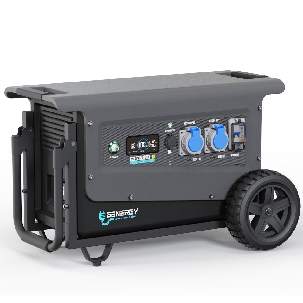 Genergy GZE - 5050 - PRO - S 5040 Wh / 5000 W – Station d'énergie portable - MK SELLER EU