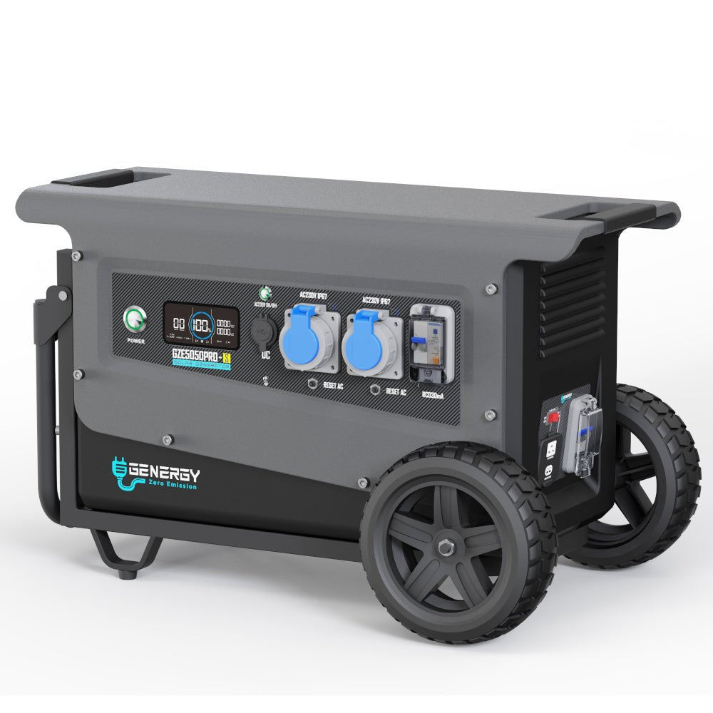 Genergy GZE - 5050 - PRO - S 5040 Wh / 5000 W – Station d'énergie portable - MK SELLER EU