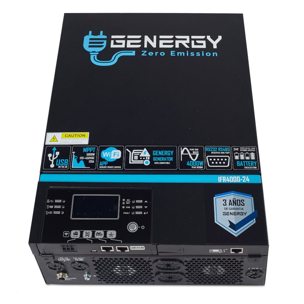 Genergy IFR4000 - 24V – Onduleur solaire - MK SELLER EU