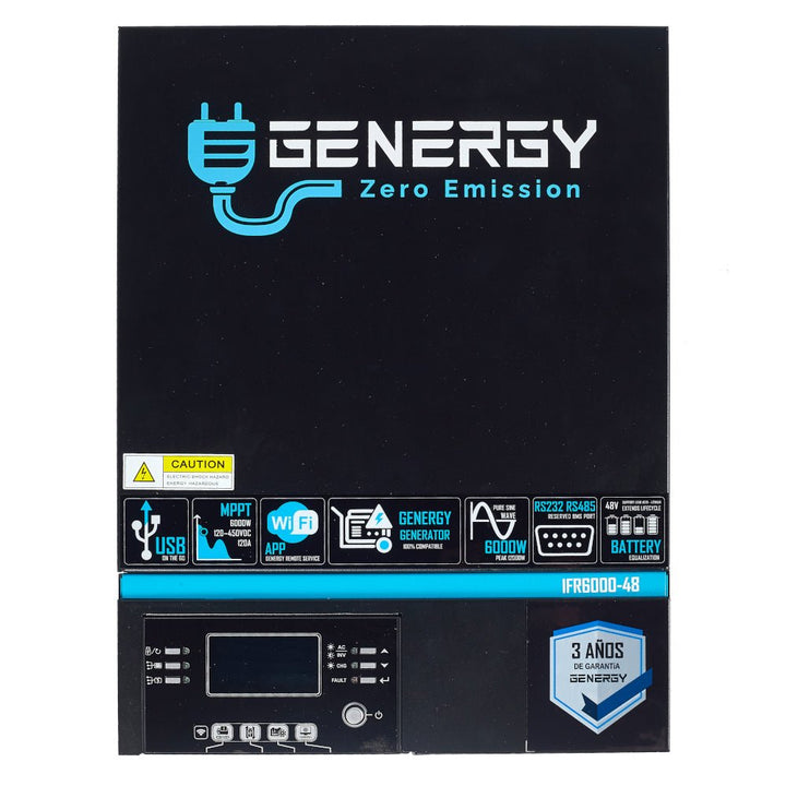 Genergy IFR6000 - 48V – Onduleur solaire - MK SELLER EU