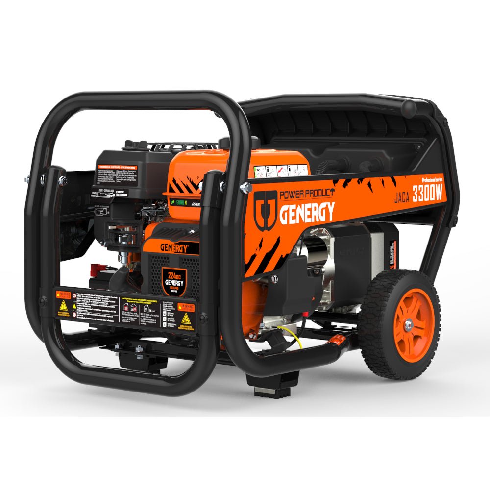 Genergy Jaca 3300 W – Groupe électrogène essence (démarrage électrique) - MK SELLER EU