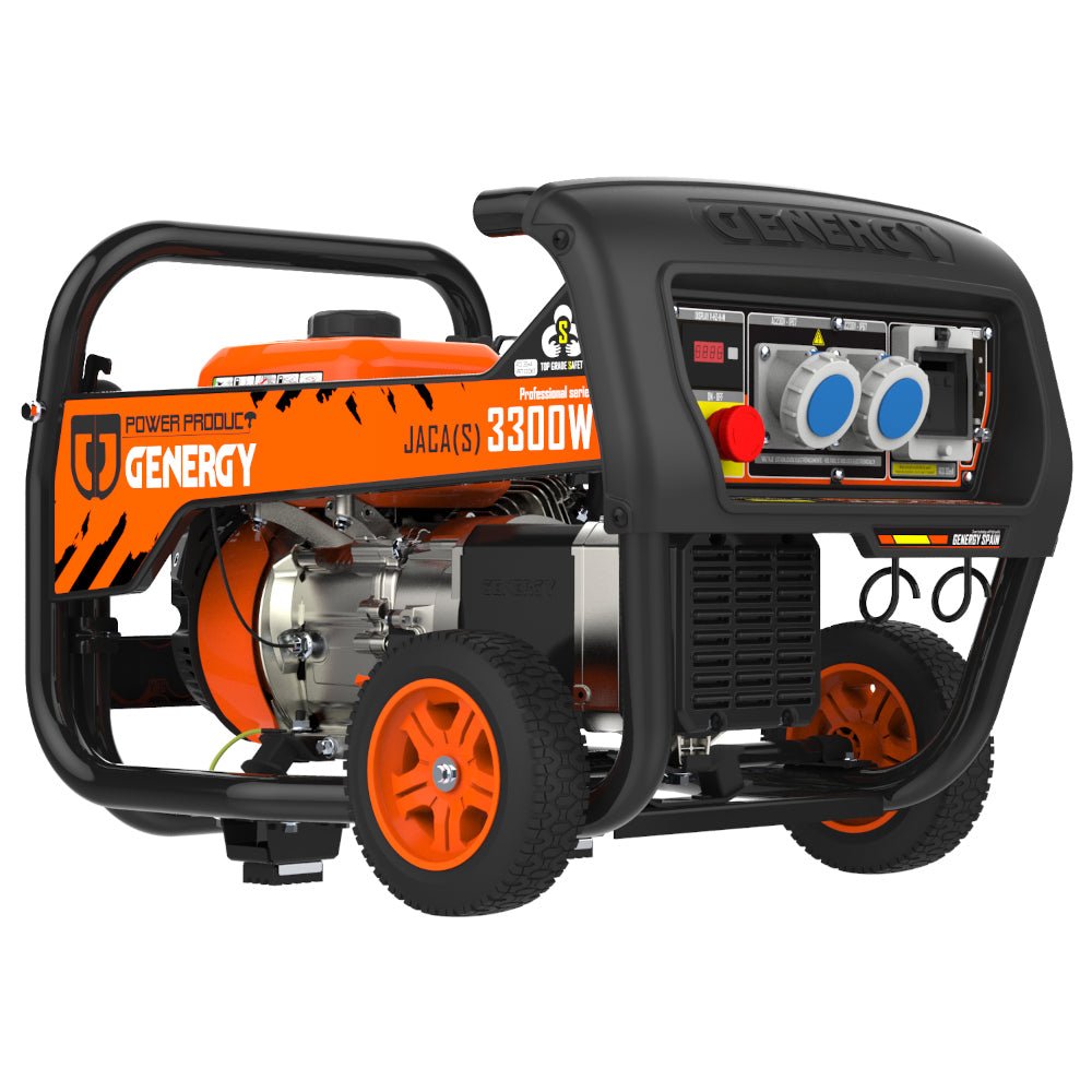 Genergy Jaca - S 3300 W – Groupe électrogène essence (démarrage manuel) - MK SELLER EU