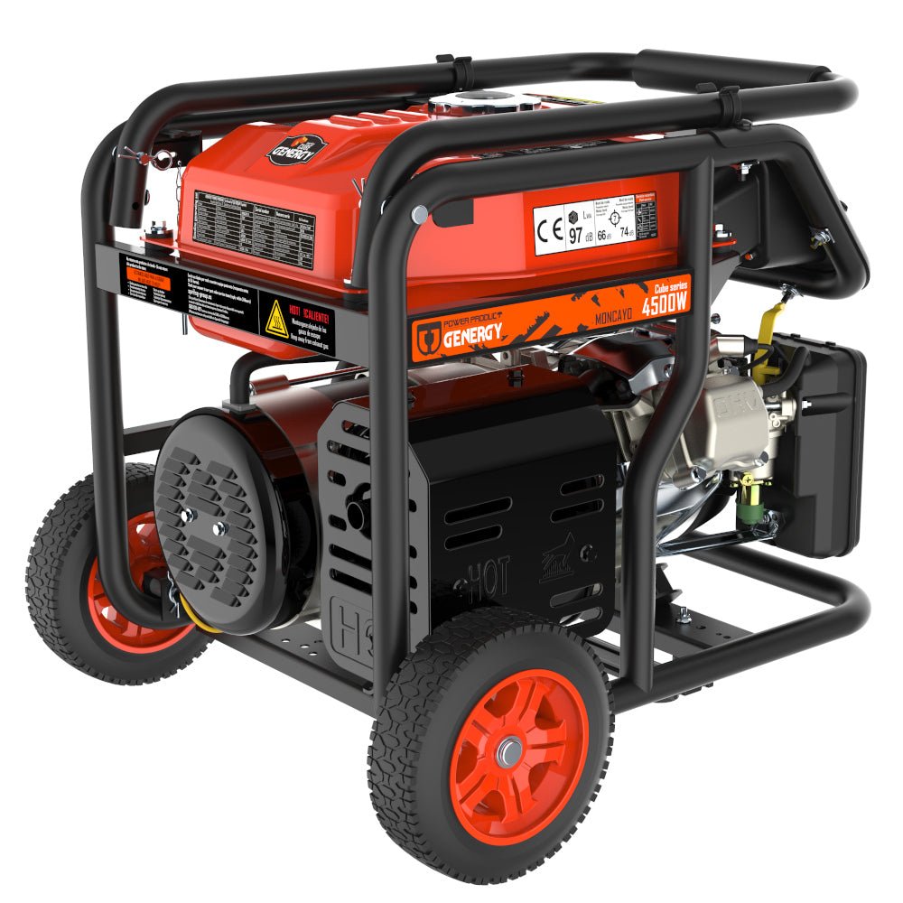 Genergy Moncayo 4500 W – Groupe électrogène essence (démarrage manuel) - MK SELLER EU