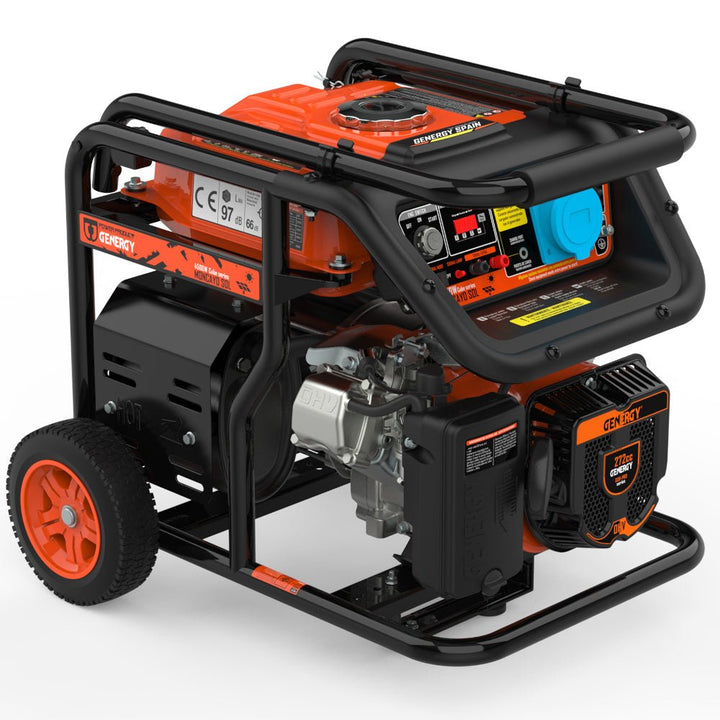 Genergy Moncayo - SOL 4500 W – Groupe électrogène essence (hybride solaire) - MK SELLER EU