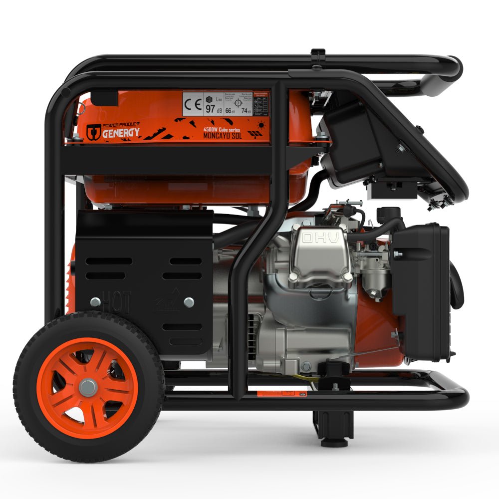Genergy Moncayo - SOL 4500 W – Groupe électrogène essence (hybride solaire) - MK SELLER EU