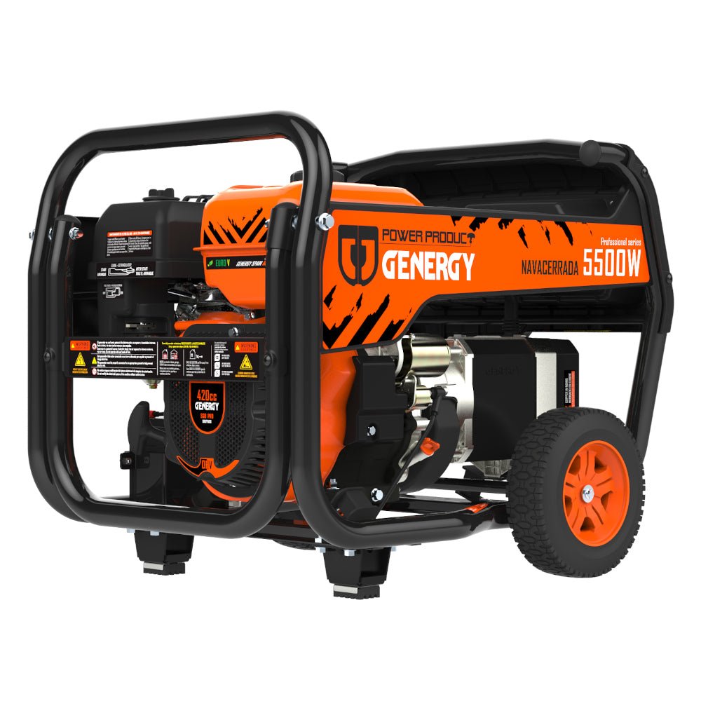 Genergy Navacerrada 5500 W – Groupe électrogène essence (démarrage électrique) - MK SELLER EU