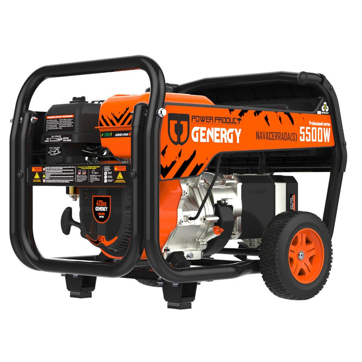 Genergy Navacerrada - S 5500 W – Groupe électrogène essence (démarrage manuel) - MK SELLER EU