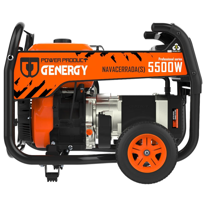 Genergy Navacerrada - S 5500 W – Groupe électrogène essence (démarrage manuel) - MK SELLER EU