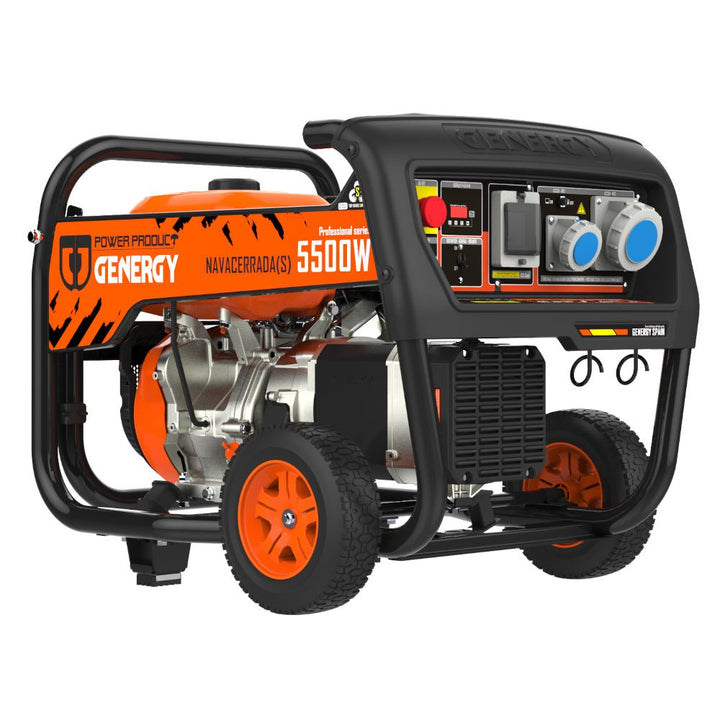 Genergy Navacerrada - S 5500 W – Groupe électrogène essence (démarrage manuel) - MK SELLER EU