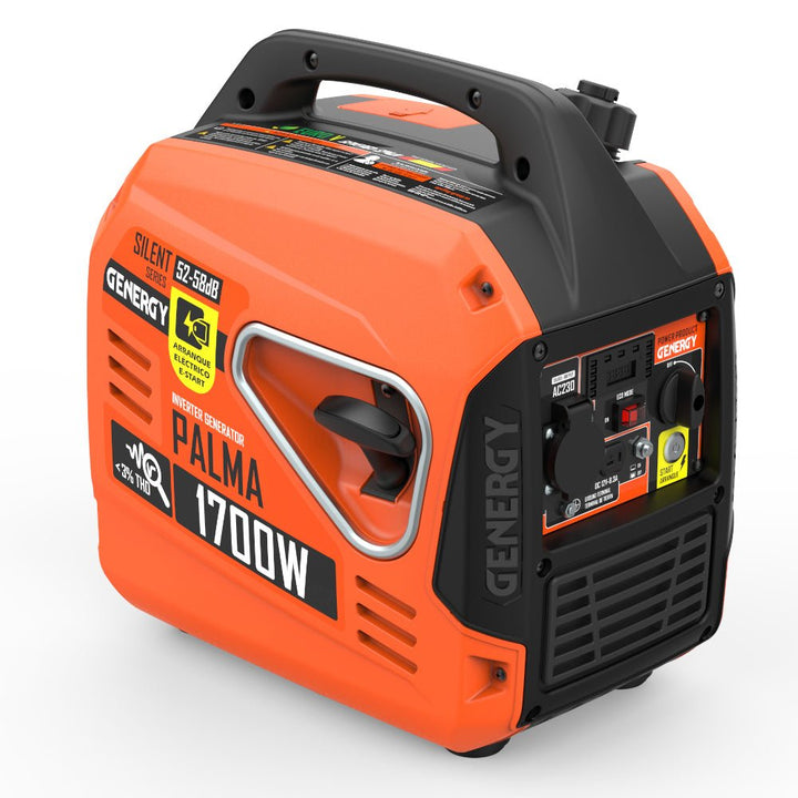 Genergy Palma 1700 W – Groupe électrogène Inverter (démarrage manuel) - MK SELLER EU