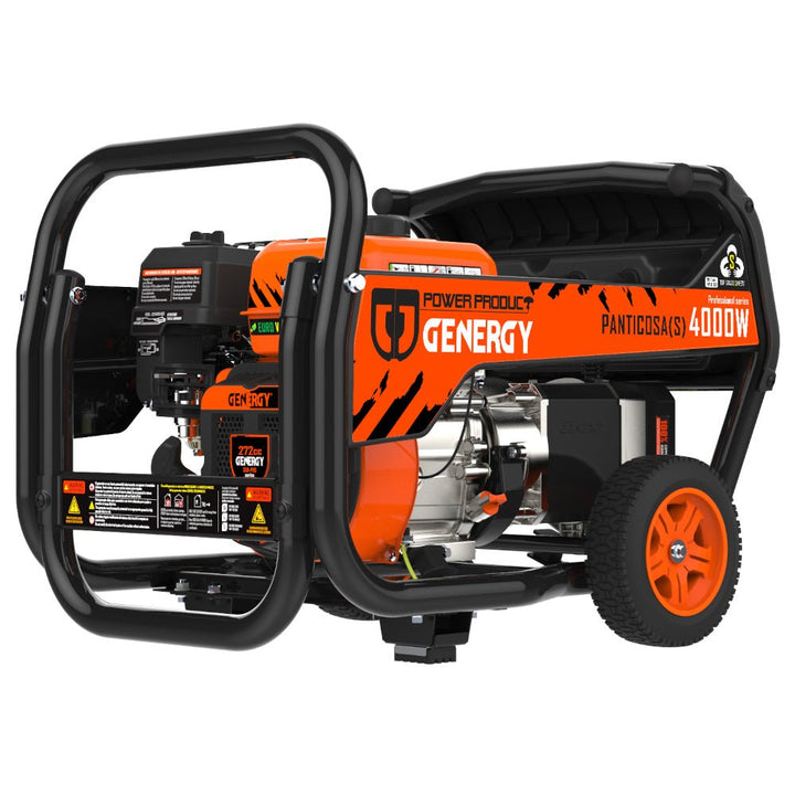 Genergy Panticosa - S 4000 W – Groupe électrogène essence (démarrage manuel) - MK SELLER EU