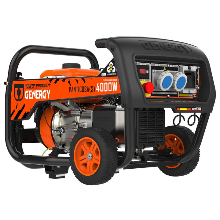 Genergy Panticosa - S 4000 W – Groupe électrogène essence (démarrage manuel) - MK SELLER EU