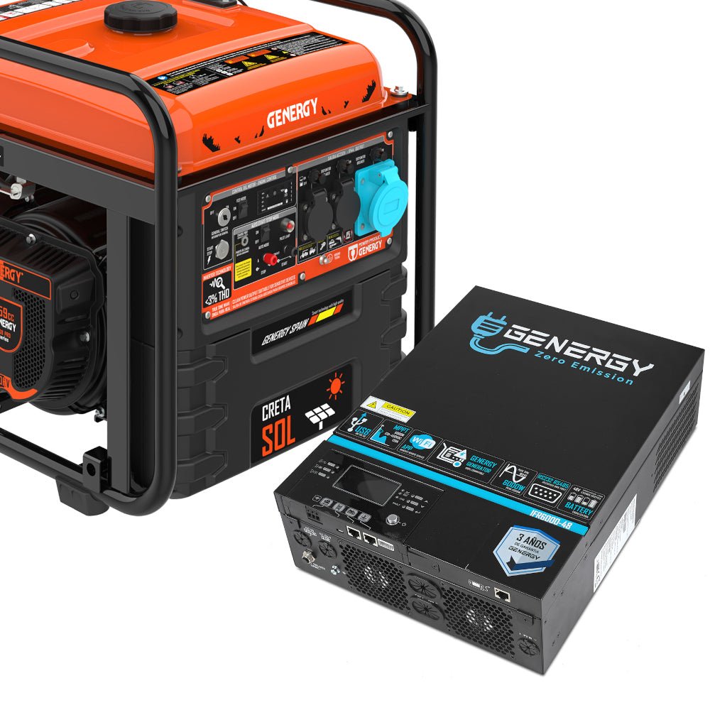 Genergy Pro 6000 – Kit solaire hybride - MK SELLER EU