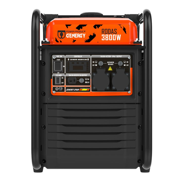 Genergy Rodas 3800 W – Groupe électrogène Inverter (démarrage électrique) - MK SELLER EU