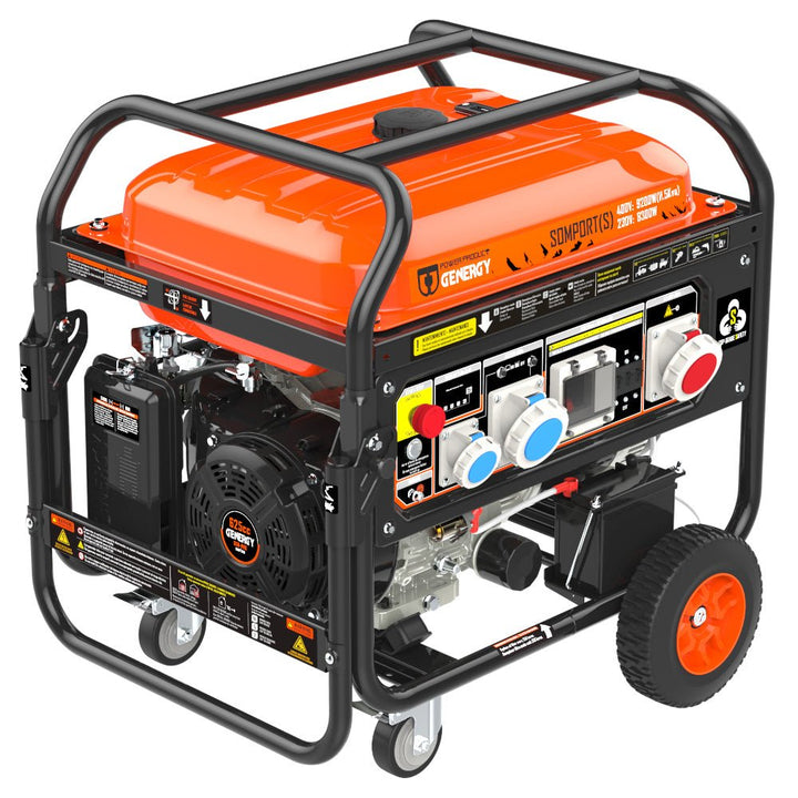 Genergy Somport - S 9200 W – Groupe électrogène triphasé - MK SELLER EU