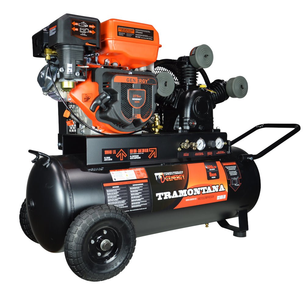 Genergy Tramontana 720 L/min – Compresseur d'air thermique (démarrage électrique) - MK SELLER EU