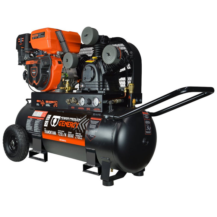 Genergy Tramontana 720 L/min – Compresseur d'air thermique (démarrage électrique) - MK SELLER EU