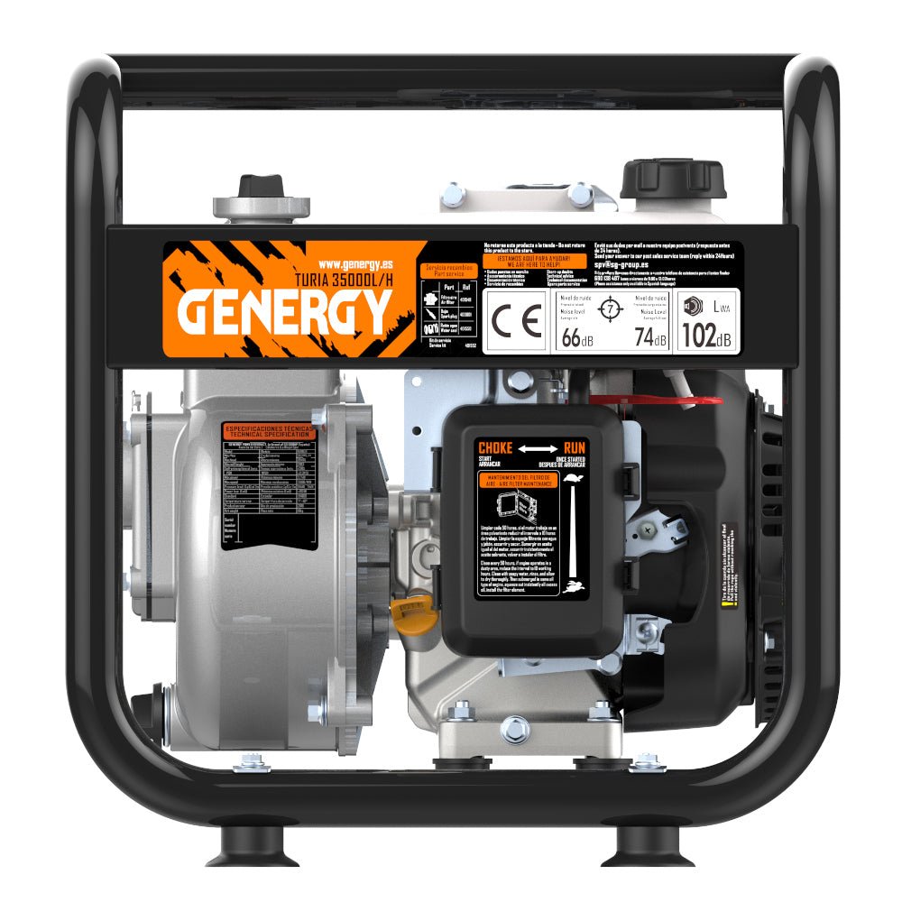 Genergy Turia 35.000 L/h – Motopompe thermique - MK SELLER EU