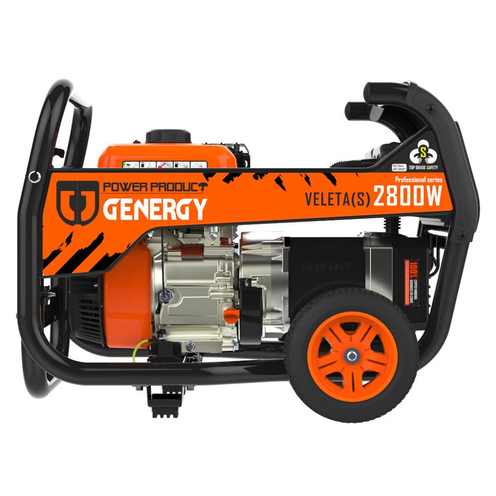 Genergy Veleta - S 2800 W – Groupe électrogène essence (démarrage manuel) - MK SELLER EU