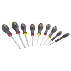 Jeu 10 tournevis FATMAX PRO + Testeur Électricien Mécanicien Phillips - Stanley - MK SELLER EU