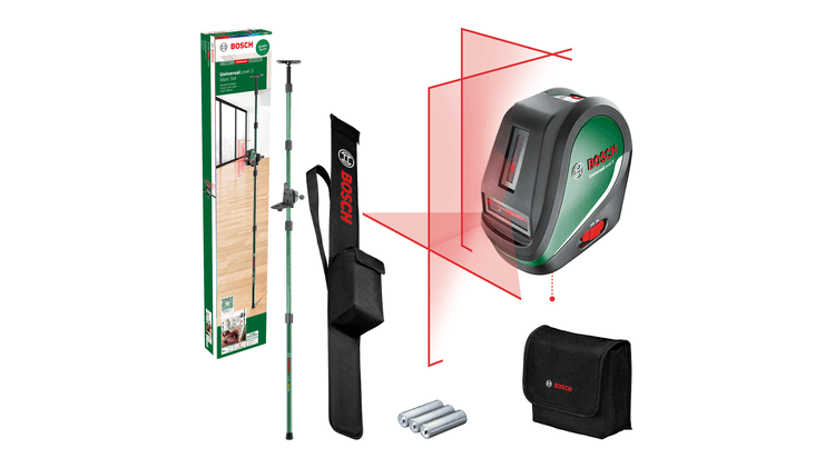 Laser lignes UniversalLevel 3 + tige télescopique TP 320 - MK SELLER EU