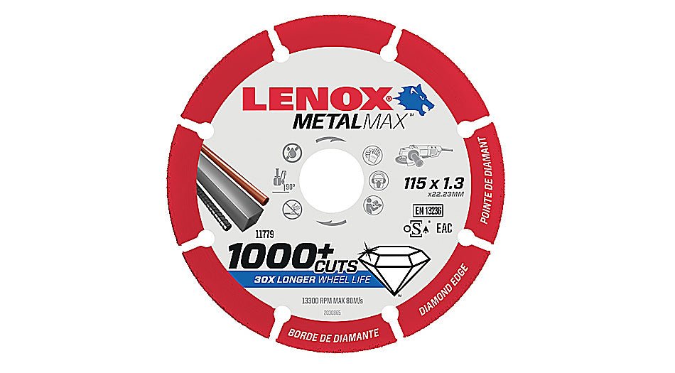LENOX 2030869 Disque MétalMax 200 x 1,5 mm - MK SELLER EU