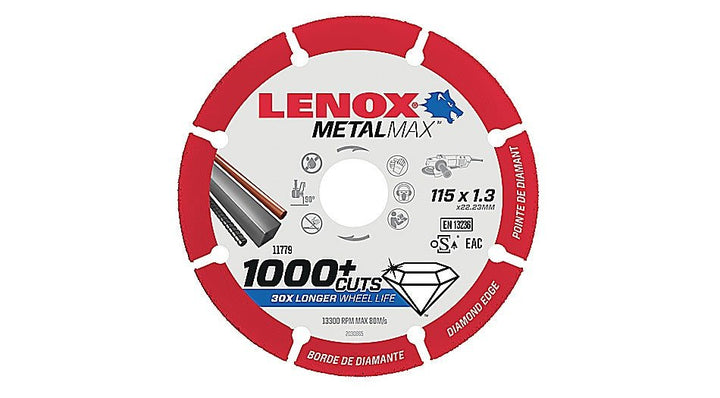 LENOX 2030944 Disque MétalMax 357 x 3,8 mm - avec anneau réducteur de 20 mm - MK SELLER EU