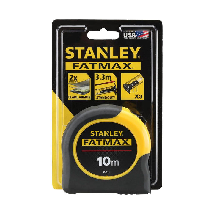 Mètre ruban FATMAX Blade Armor 10m x 32mm - Stanley - MK SELLER EU