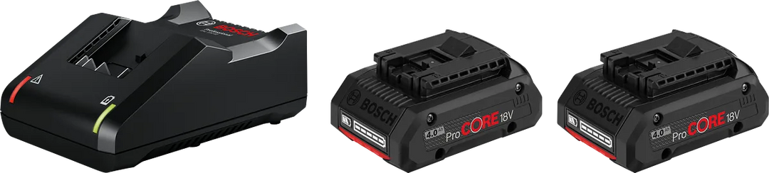 Bosch Professional Starter Set ProCORE18V 2x4,0Ah (C)