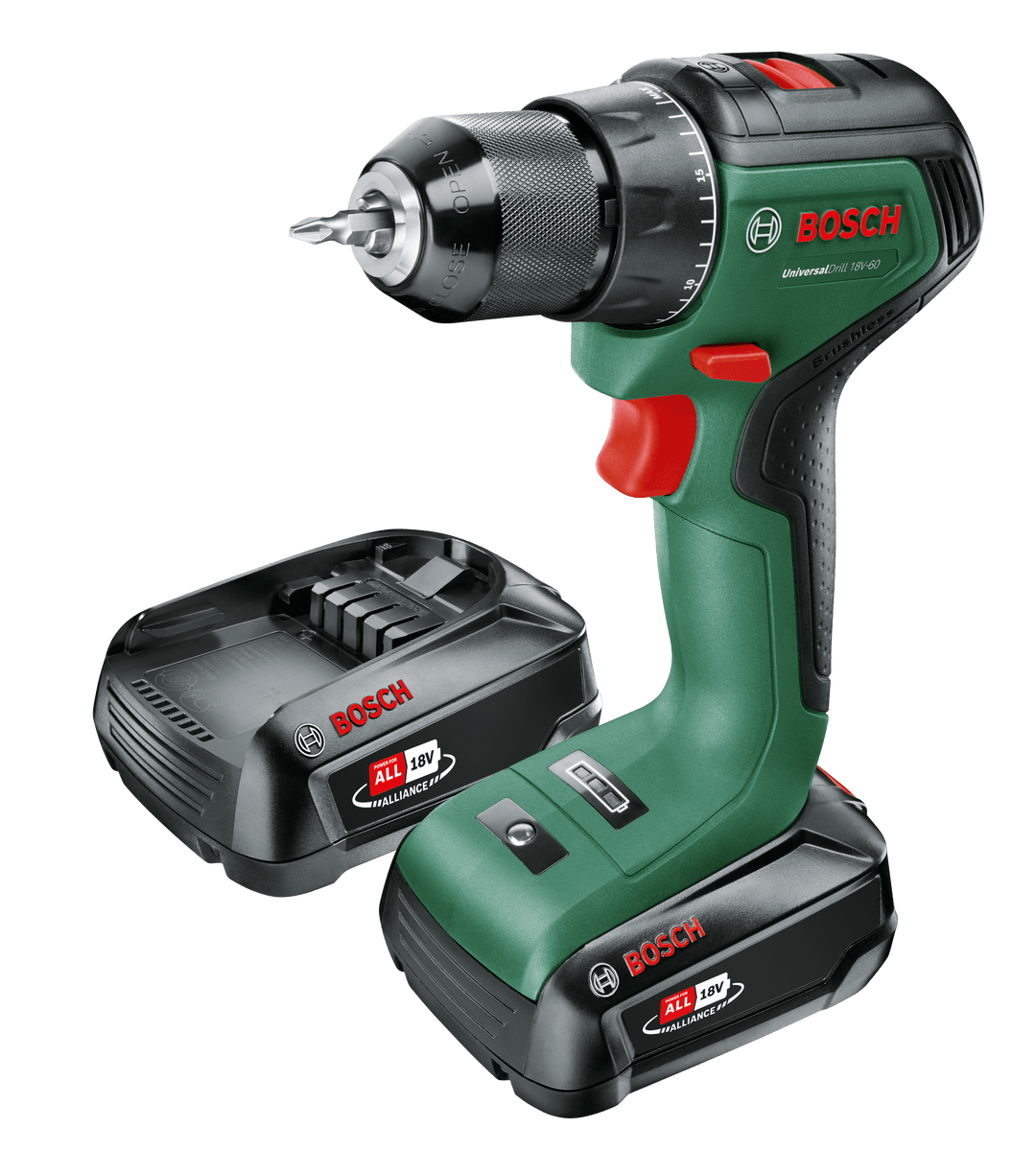 Perceuse UniversalDrill 18V 60 2x 2,0Ah + AL 18V 20 - MK SELLER EU